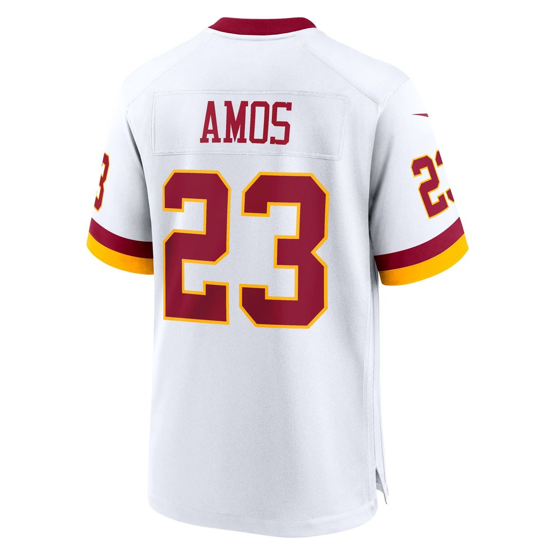Trey Amos Washington Commanders Game Super Bowl Era Jersey - White