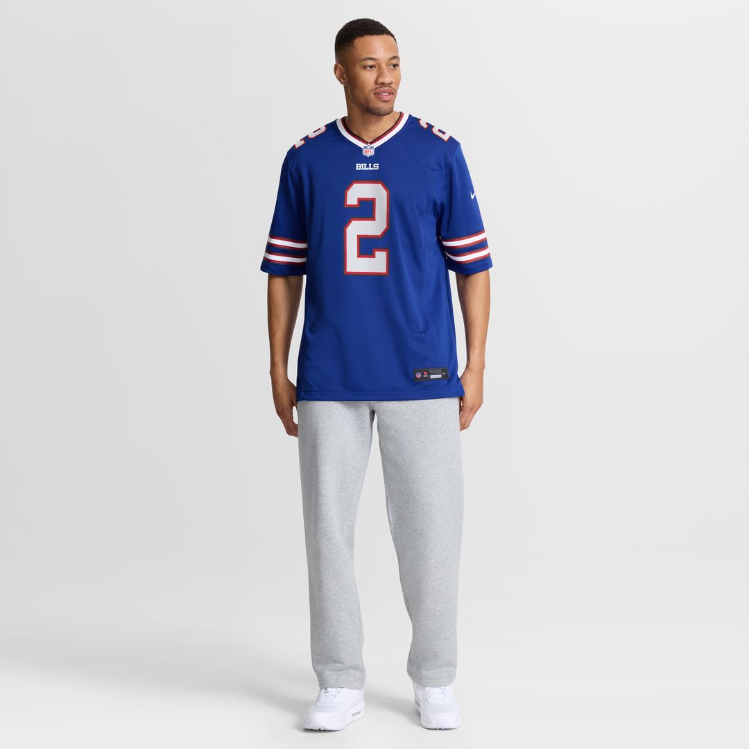 Tyler Bass Buffalo Bills Game Player Jersey - Royal