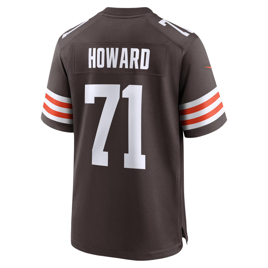 Tytus Howard Cleveland Browns Team Game Jersey - Brown