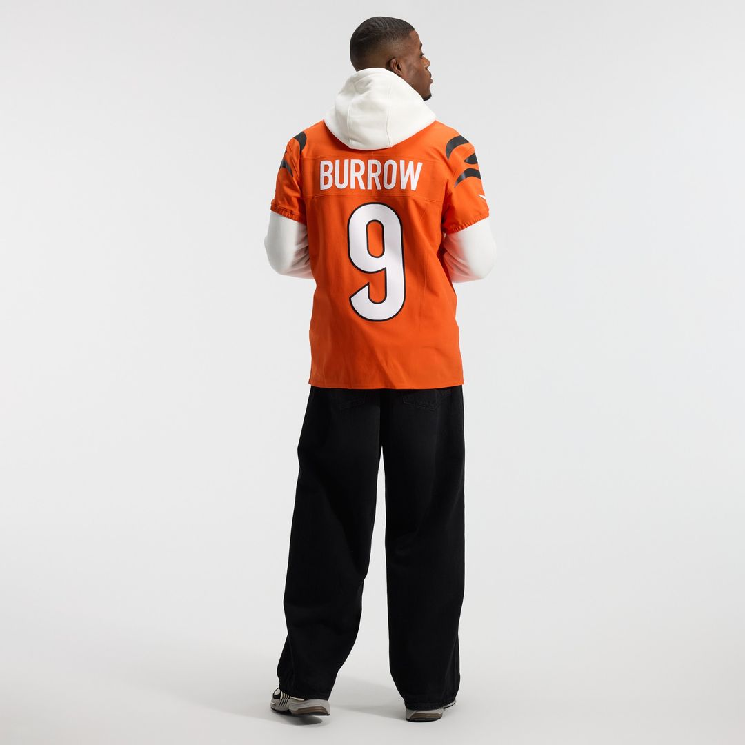 Joe Burrow Cincinnati Bengals Vapor F.U.S.E. Elite Jersey - Orange