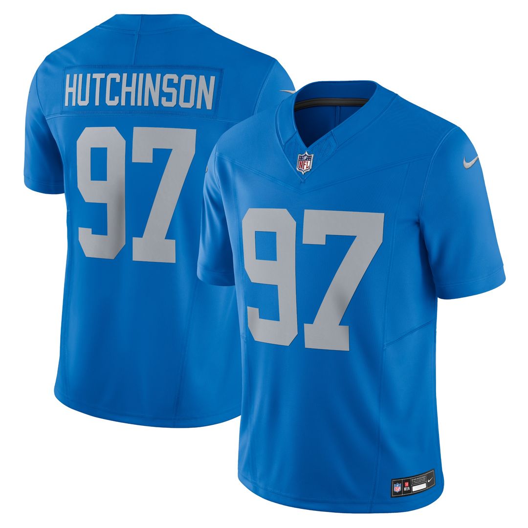 Aidan Hutchinson Detroit Lions 2nd Alternate Vapor F.U.S.E. Limited Jersey - Black