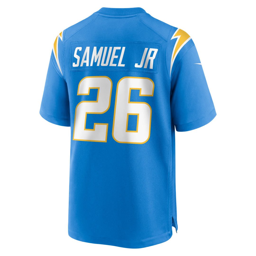 Asante Samuel Jr. Los Angeles Chargers Game Player Jersey - Powder Blue