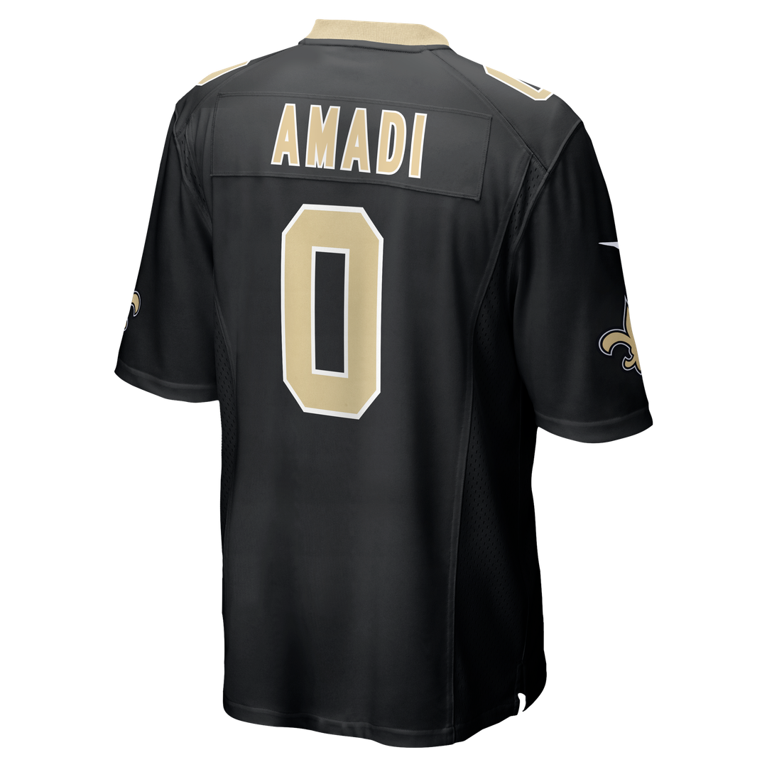 Ugo Amadi New Orleans Saints Team Game Jersey - Black
