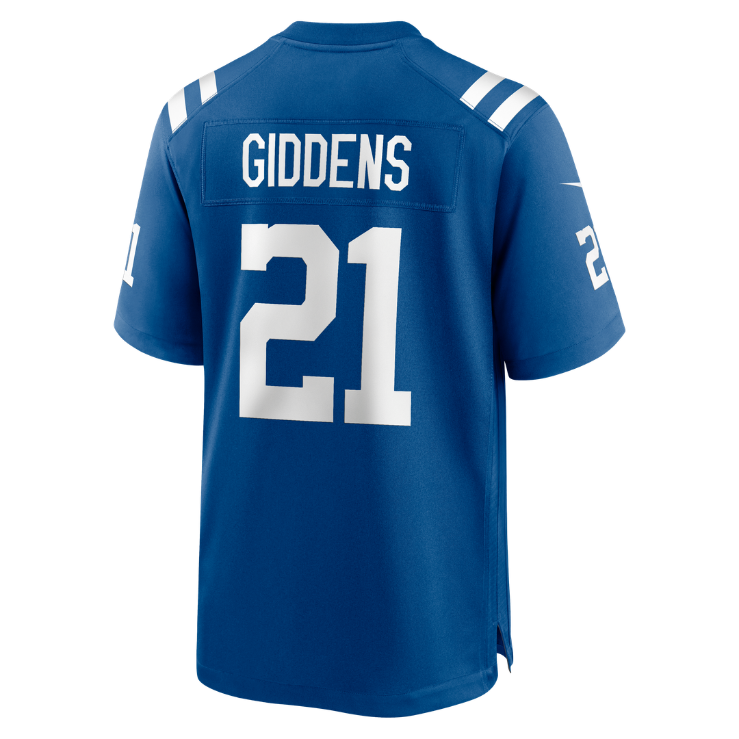 DJ Giddens Indianapolis Colts Team Game Jersey - Royal