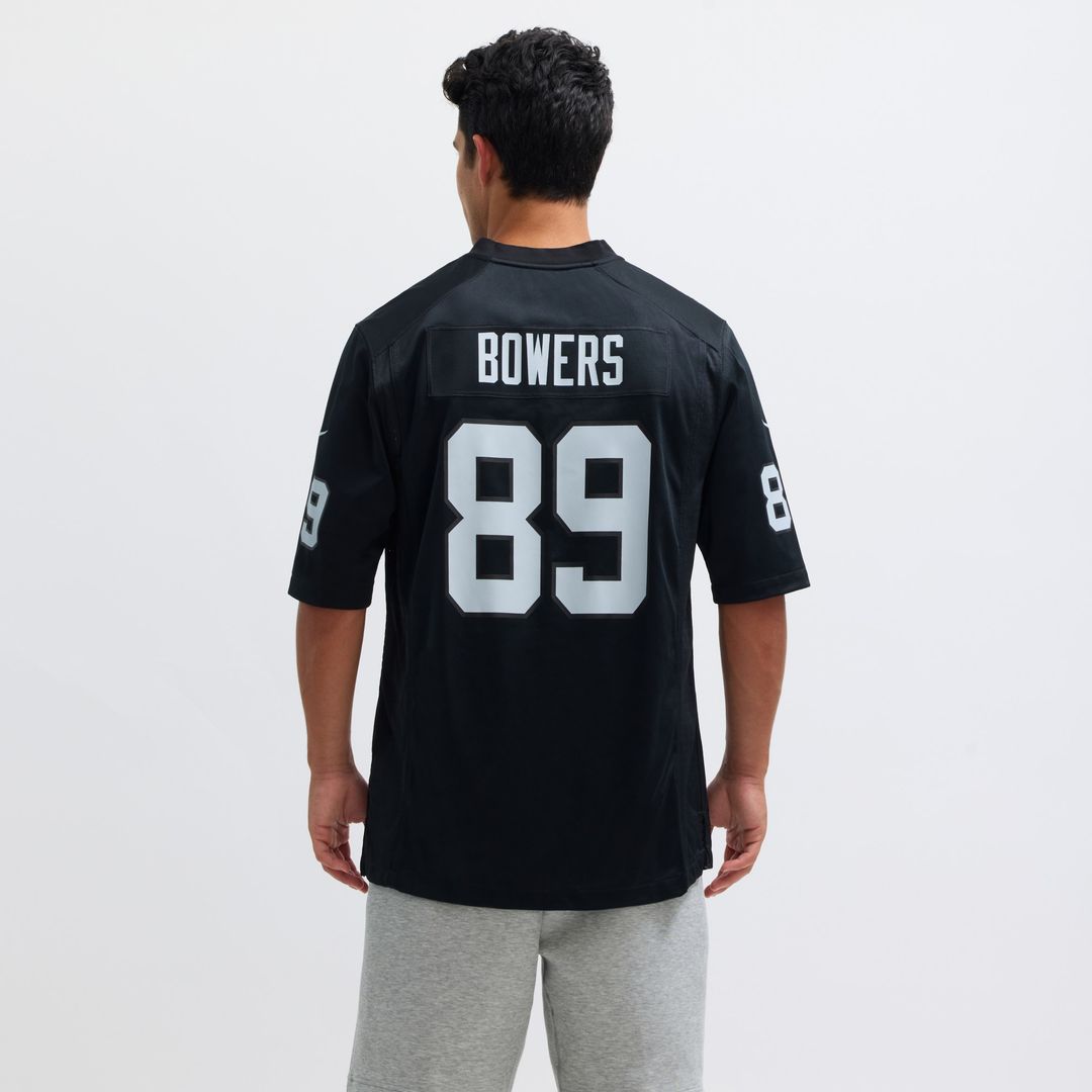 Brock Bowers Las Vegas Raiders Game Jersey - White