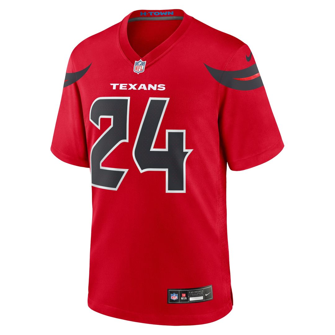 Derek Stingley Jr. Houston Texans Alternate Game Jersey - Red
