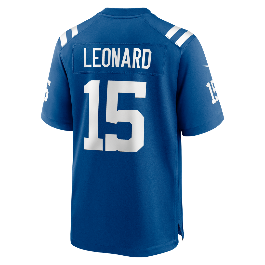Riley Leonard Indianapolis Colts Team Game Jersey - Royal