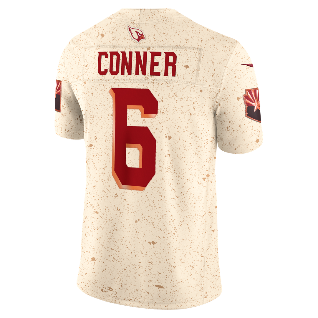 James Conner Arizona Cardinals 2025 Rivalries Collection Stitched Limited Jersey - Natural