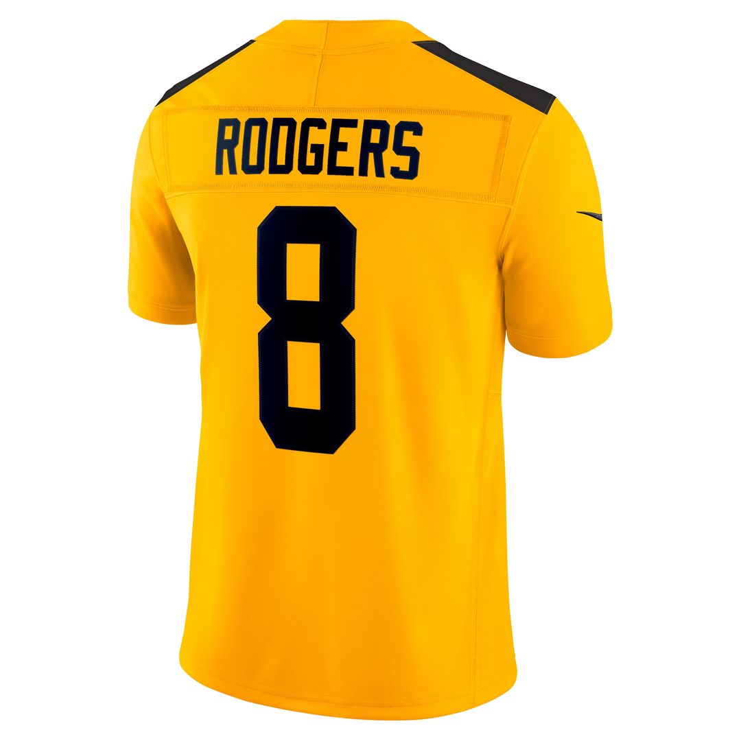 Aaron Rodgers Pittsburgh Steelers Team Vapor F.U.S.E. Limited Jersey - Black