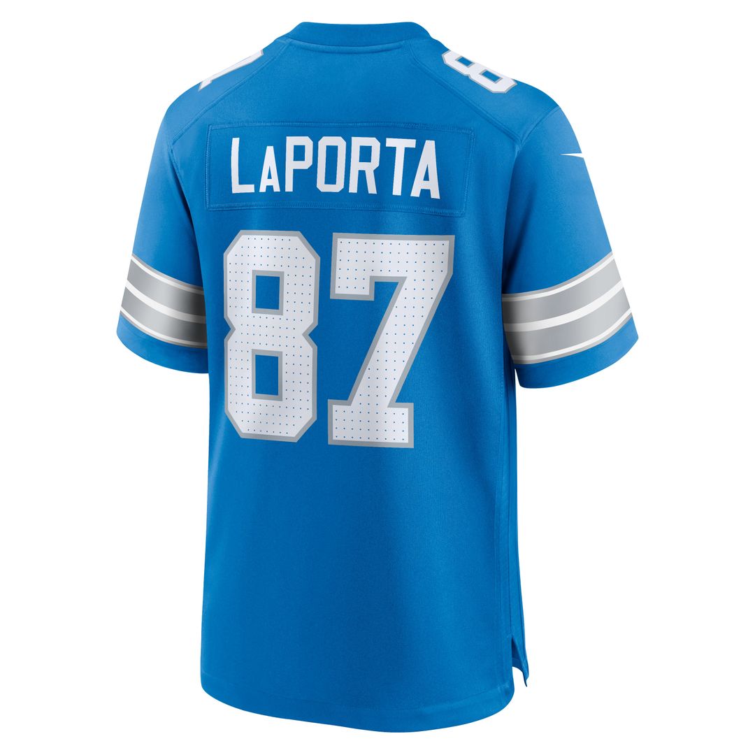 Sam LaPorta Detroit Lions 2nd Alternate Game Jersey - Black