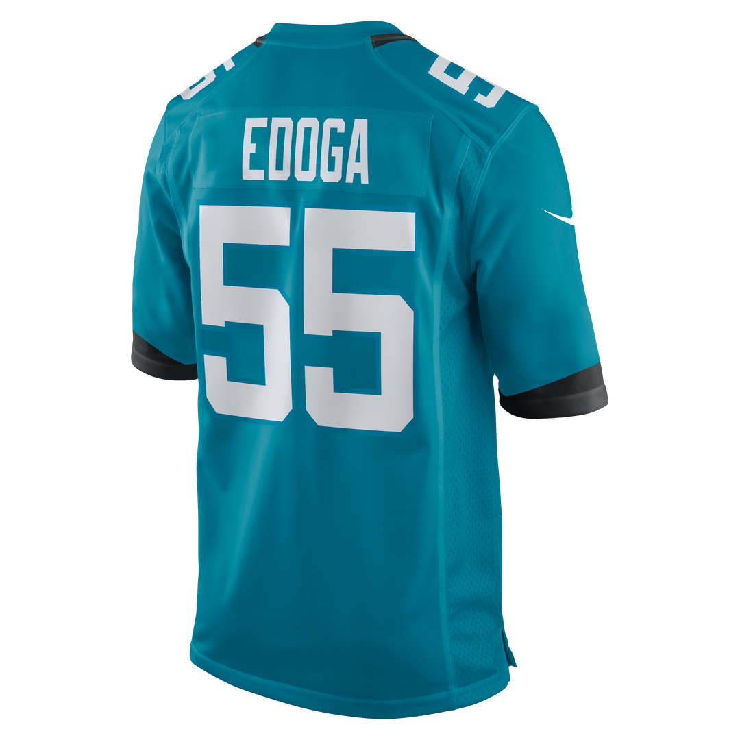 Chuma Edoga Jacksonville Jaguars Team Game Jersey - Teal