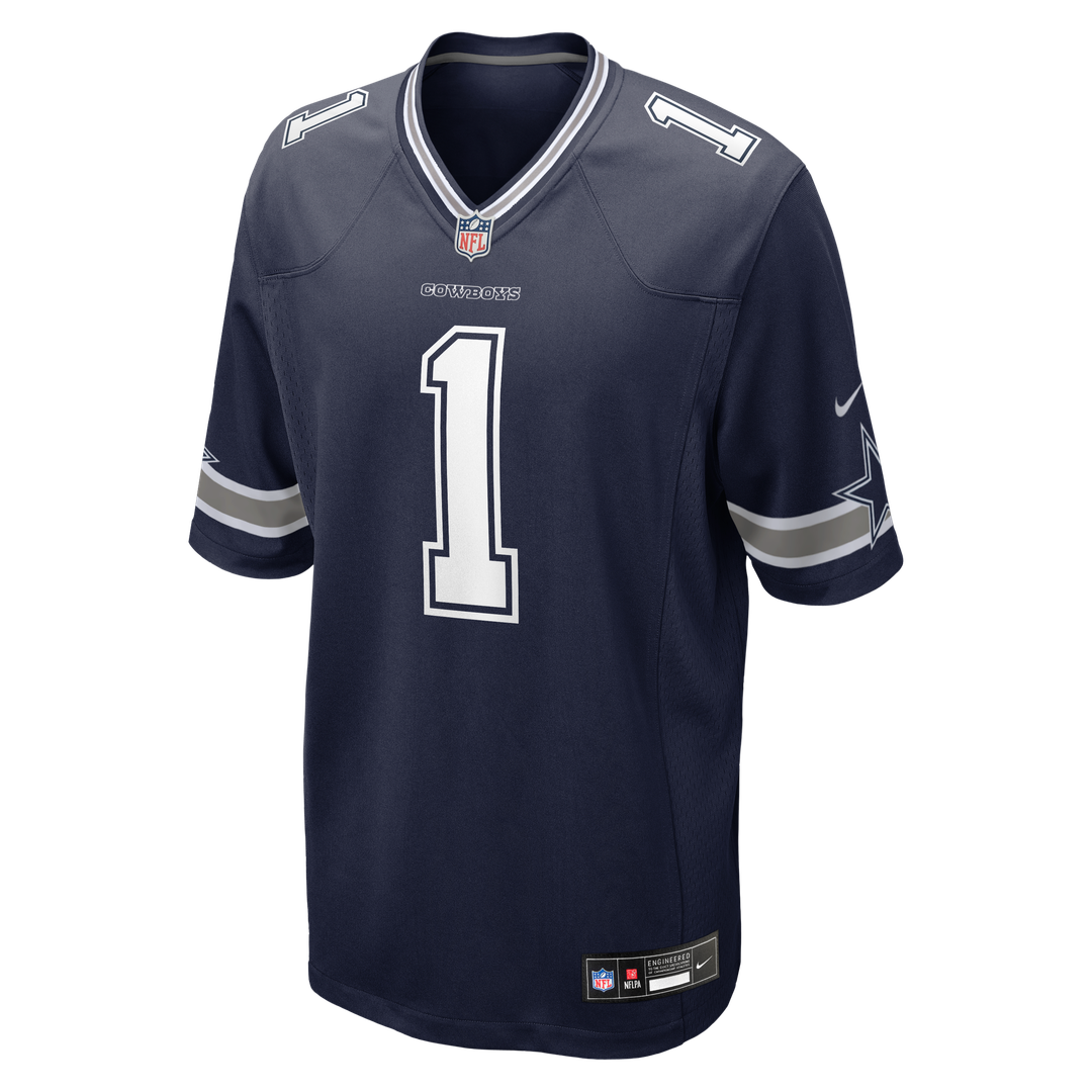 Number 1 Dad Dallas Cowboys Game Jersey - Navy