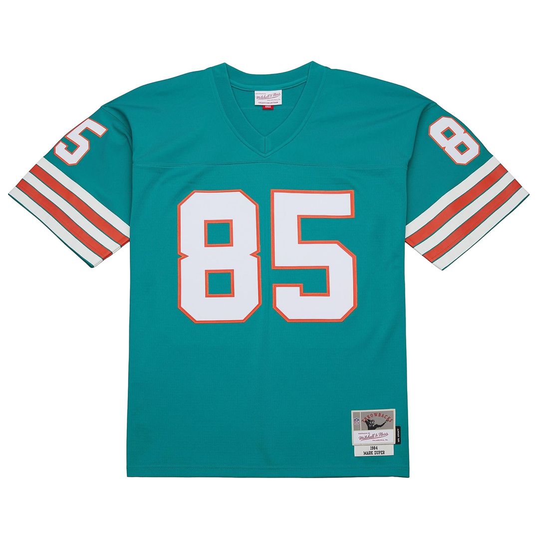 Mark Duper Miami Dolphins Legacy Replica Jersey - Aqua