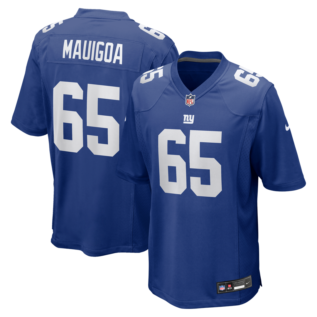 Francis Mauigoa New York Giants 2026 NFL Draft First Round Pick No. 10 Team Game Jersey - Royal