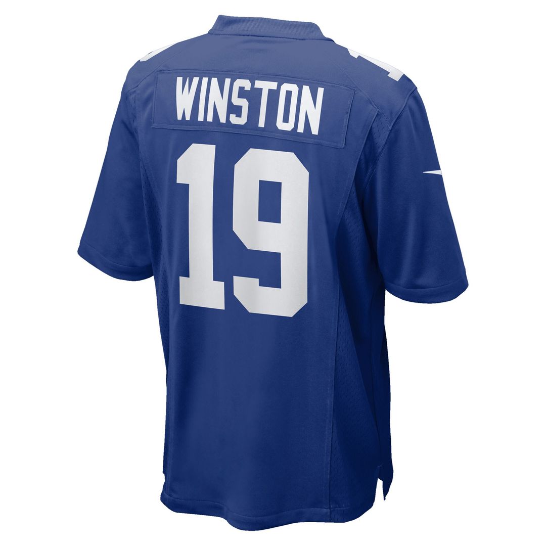 Jameis Winston New York Giants Team Game Jersey - Royal