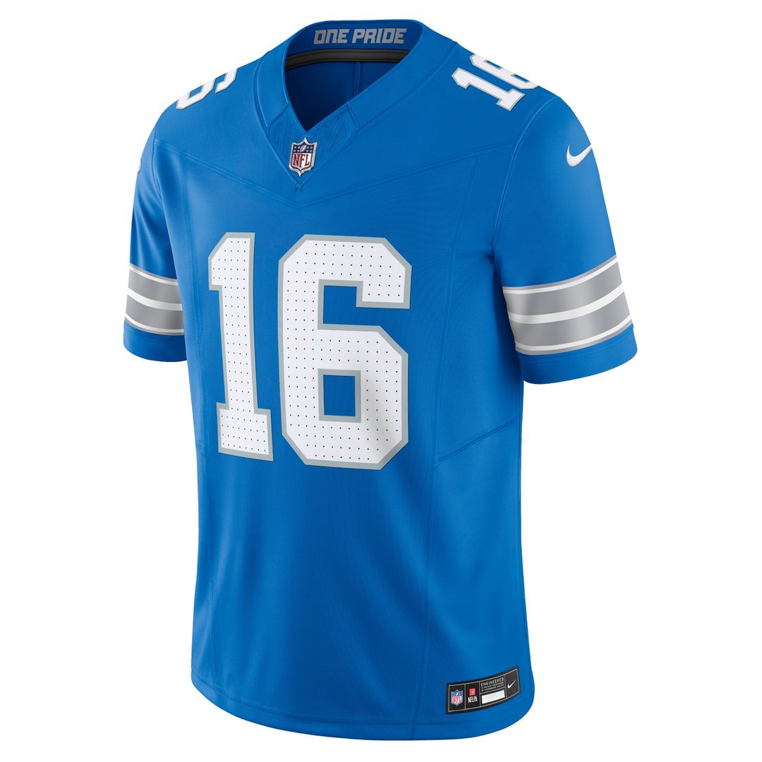 Jared Goff Detroit Lions Vapor F.U.S.E. Limited Jersey - Blue