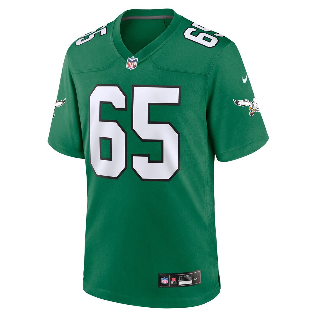 Lane Johnson Philadelphia Eagles Alternate Game Jersey - Kelly Green