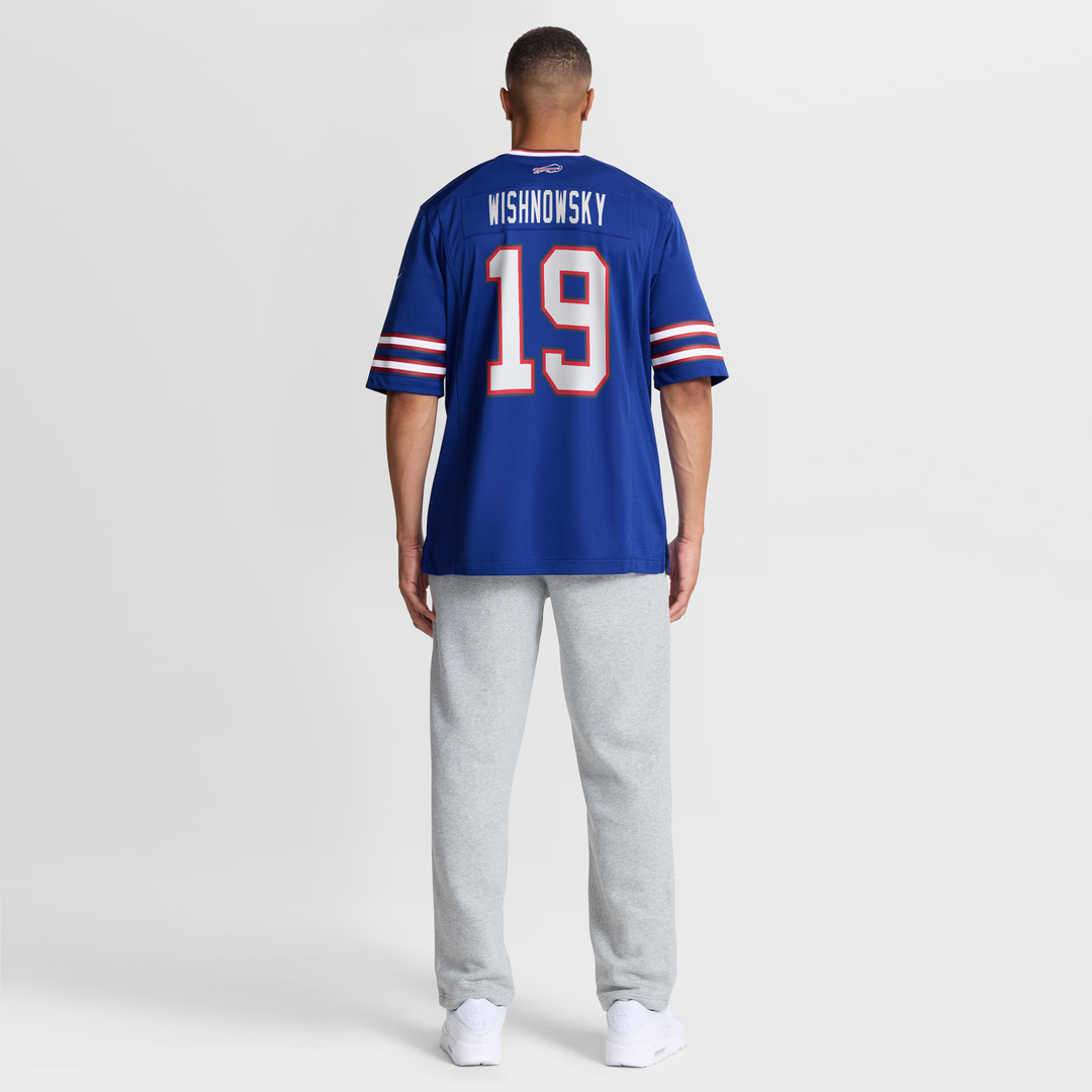 Mitch Wishnowsky Buffalo Bills Team Game Jersey - Royal