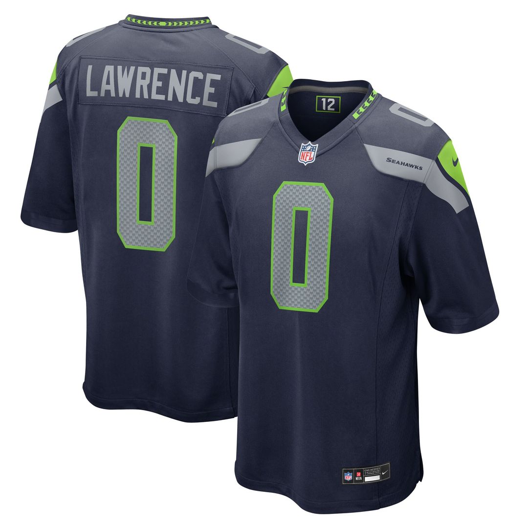 DeMarcus Lawrence Seattle Seahawks Team Game Jersey - College Navy