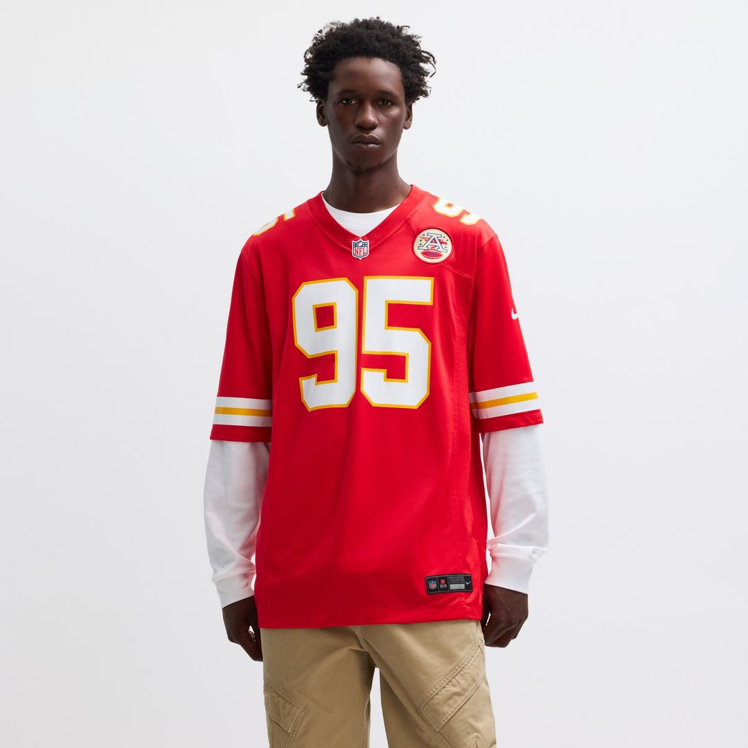 Chris Jones Kansas City Chiefs Game Jersey - Red