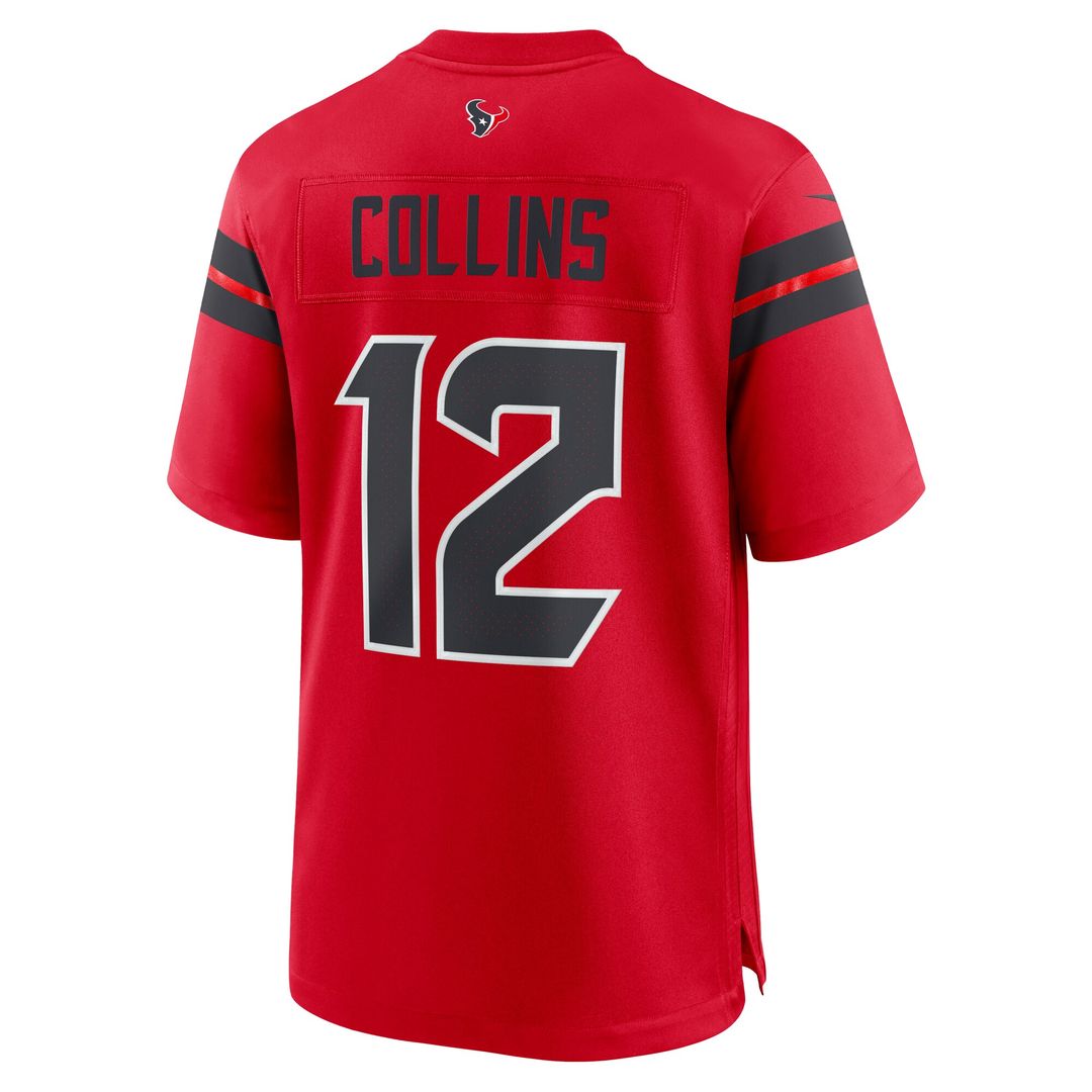 Nico Collins Houston Texans Game Jersey - Navy