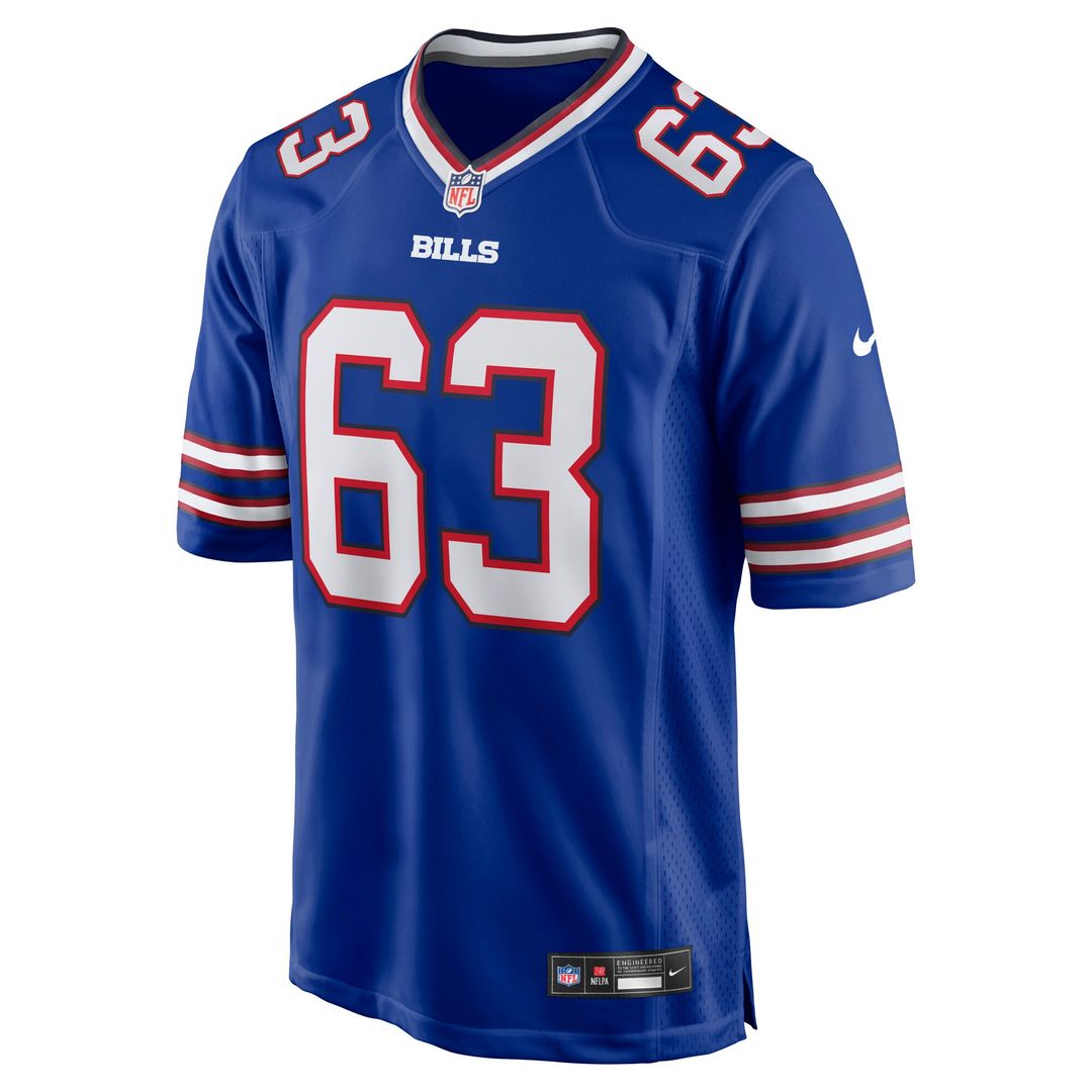 Austin Corbett Buffalo Bills Team Game Jersey - Royal