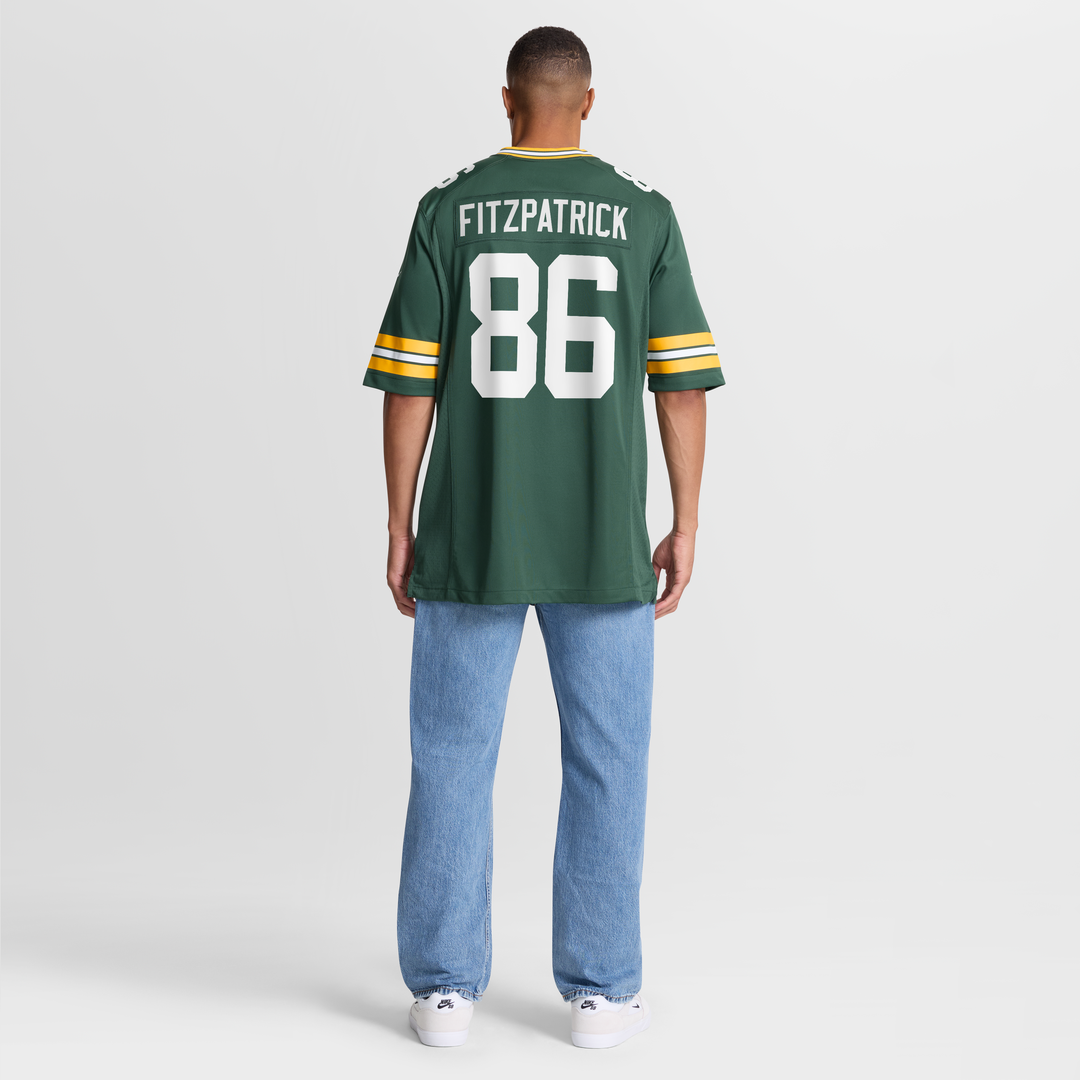 John FitzPatrick Green Bay Packers Team Game Jersey - Green