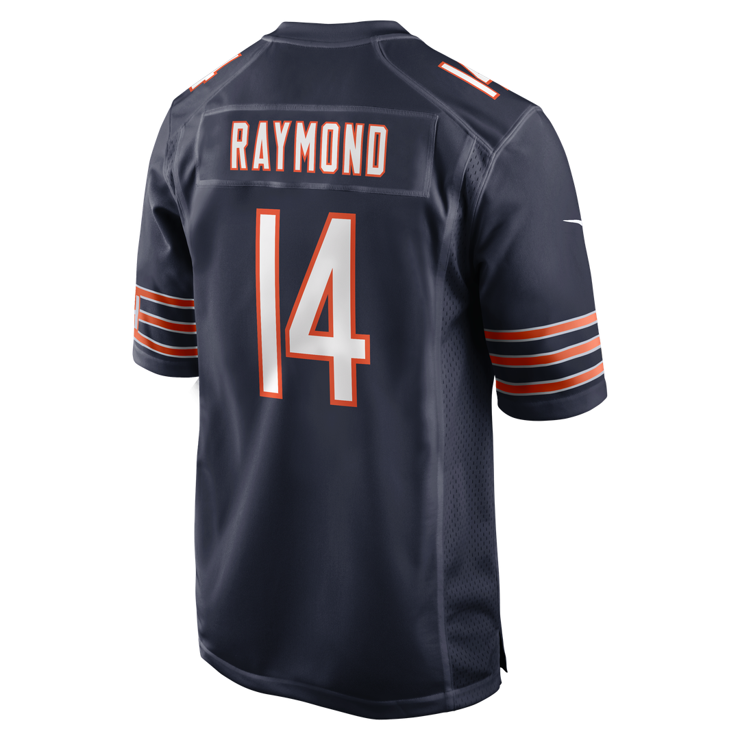 Kalif Raymond Chicago Bears Team Game Jersey - Navy