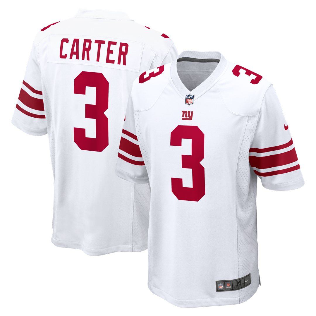 Abdul Carter New York Giants Game Jersey - White