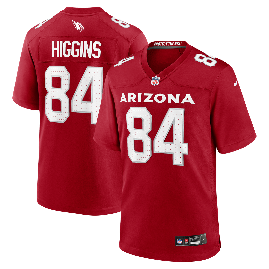 Elijah Higgins Arizona Cardinals Team Game Jersey - Cardinal