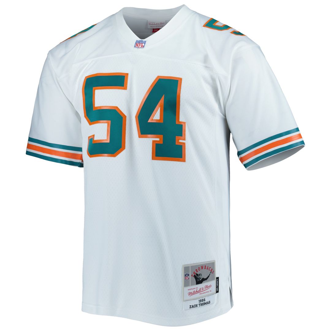 Zach Thomas Miami Dolphins Legacy Replica Jersey - Orange
