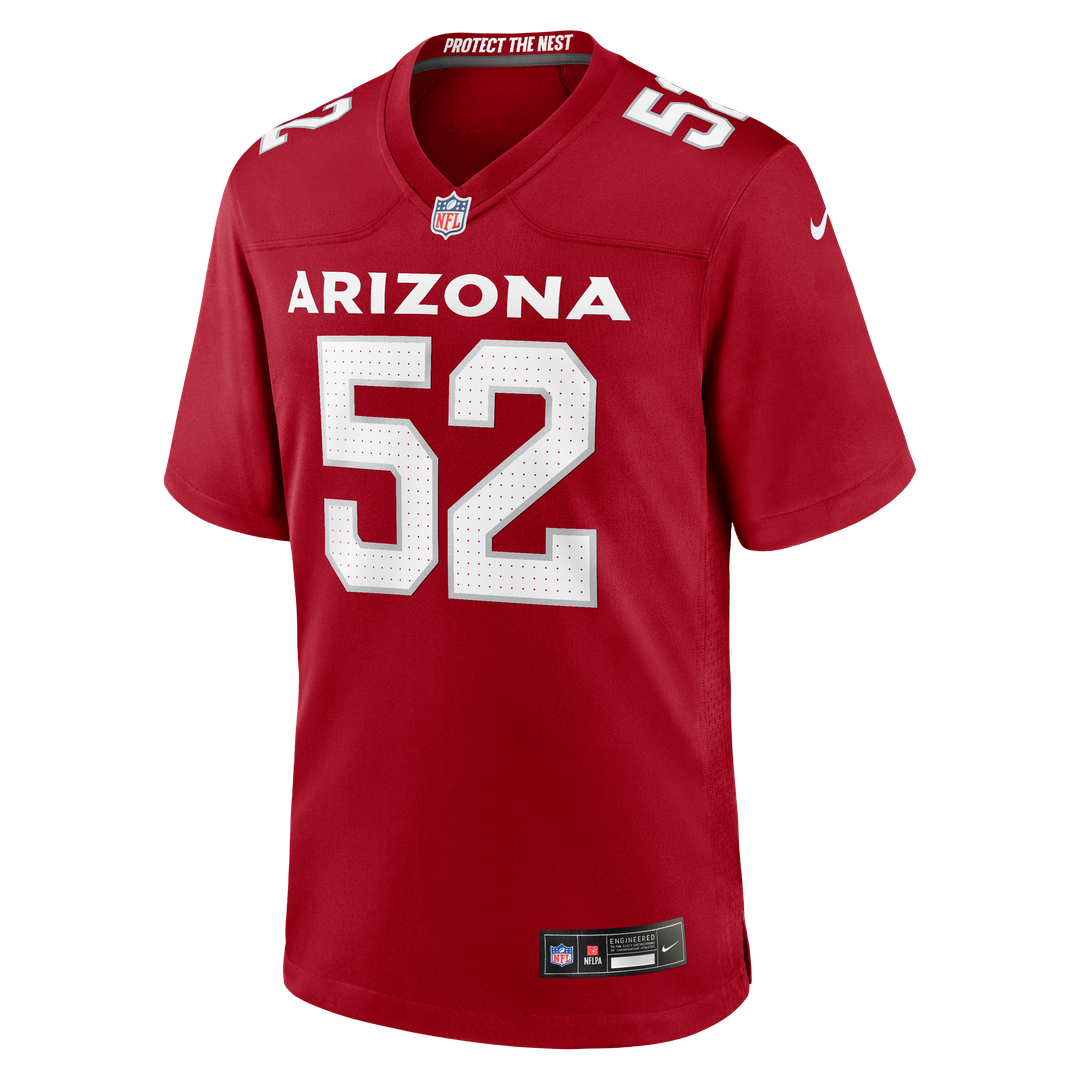 Burch Arizona Cardinals Team Game Jersey - Cardinal