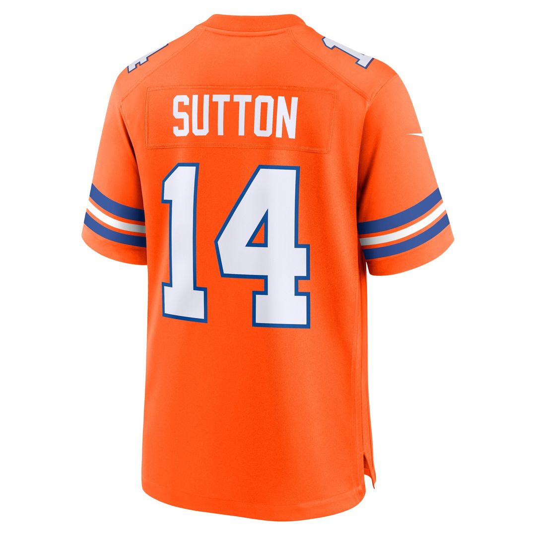 Courtland Sutton Denver Broncos Alternate Game Jersey - Orange