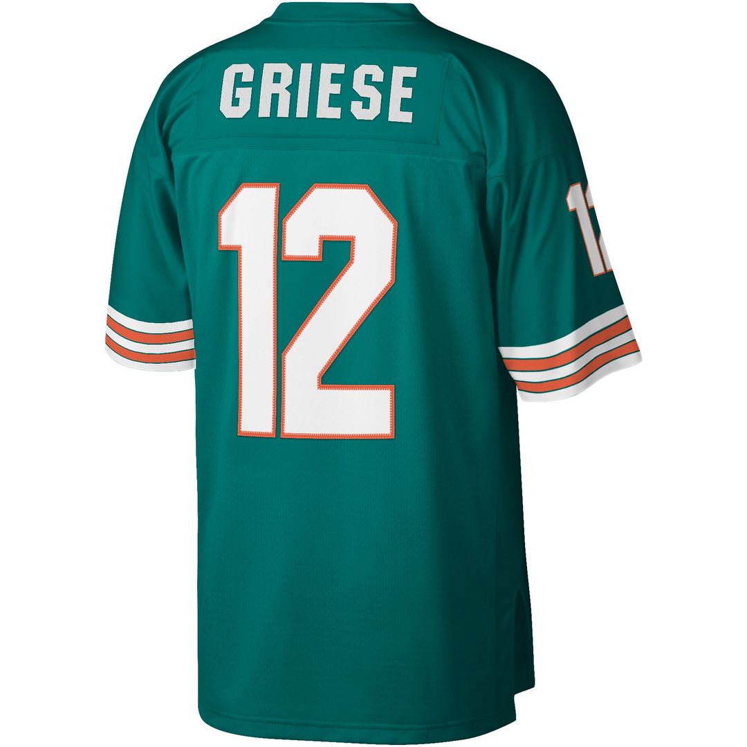 Bob Griese Miami Dolphins Legacy Replica Jersey - Aqua