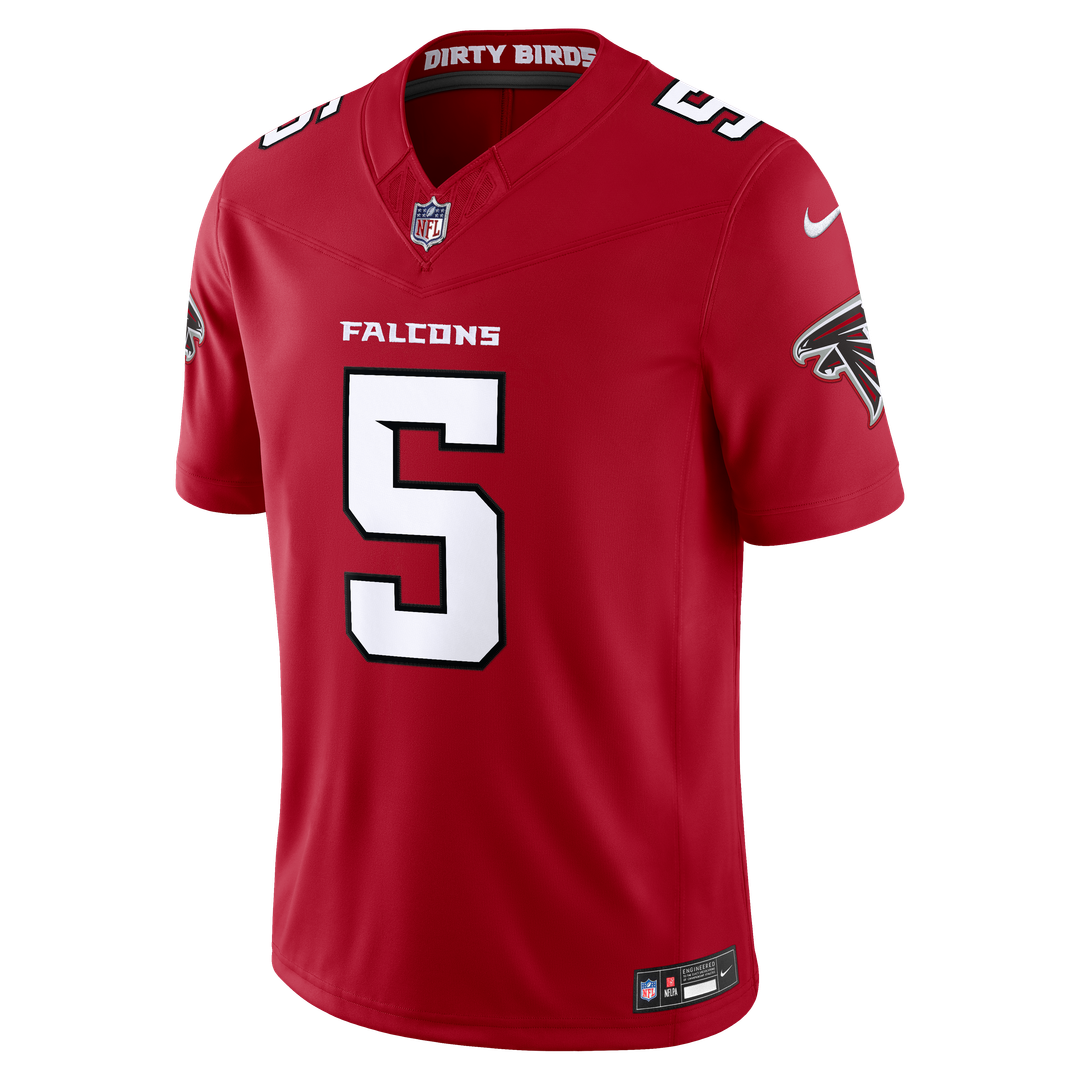 Drake London Atlanta Falcons Vapor F.U.S.E. Stitched Limited Jersey - Red