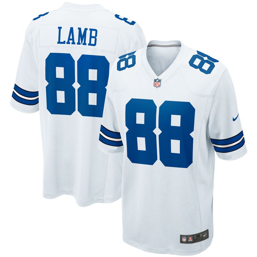 CeeDee Lamb Dallas Cowboys Game Jersey - Navy