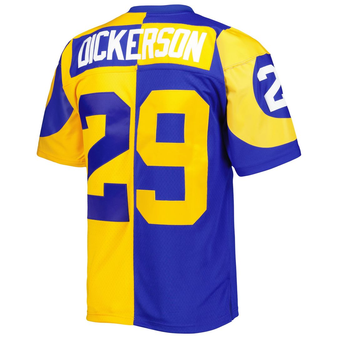 Eric Dickerson Los Angeles Rams 1984 Split Legacy Replica Jersey - Royal/Gold