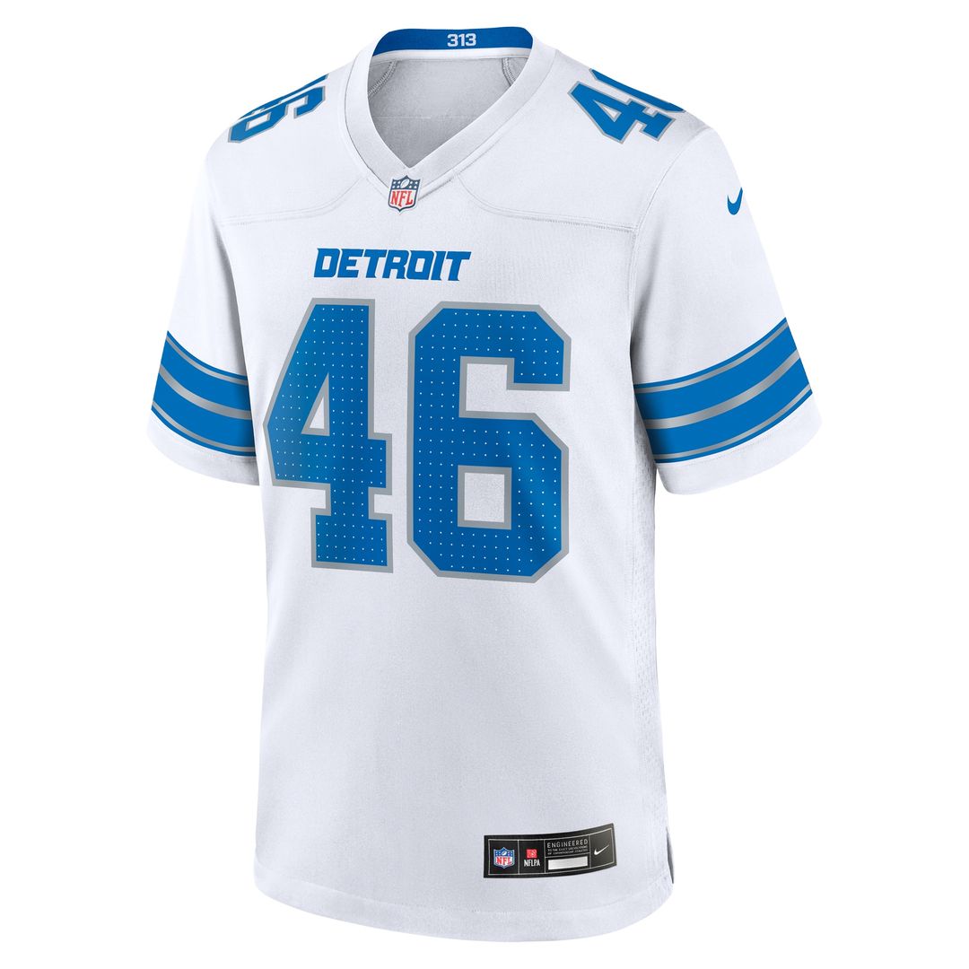 Jack Campbell Detroit Lions Game Jersey - Blue