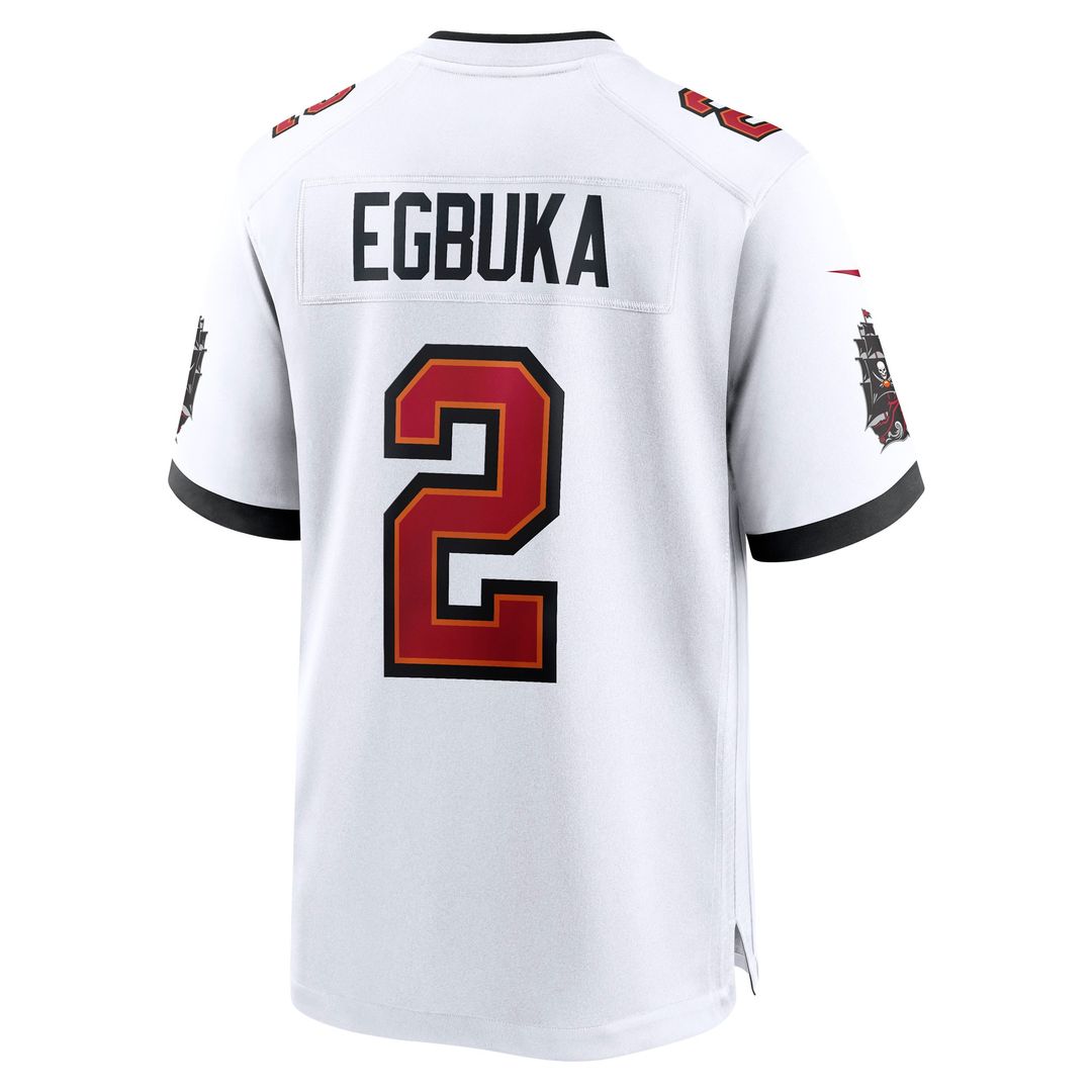 Emeka Egbuka Tampa Bay Buccaneers Alternate 2 Game Jersey - Creamsicle