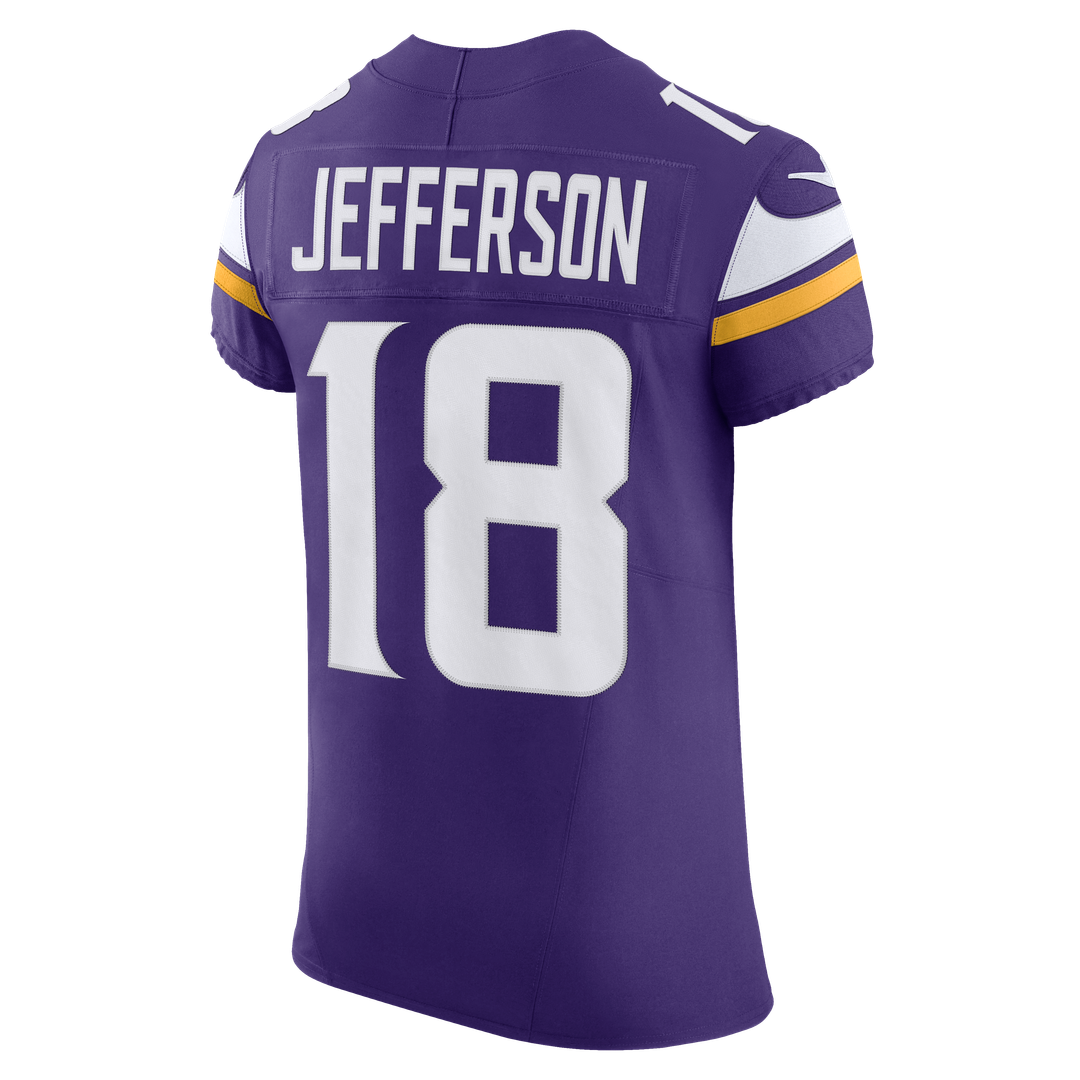 Justin Jefferson Minnesota Vikings Vapor F.U.S.E. Elite Jersey - Purple