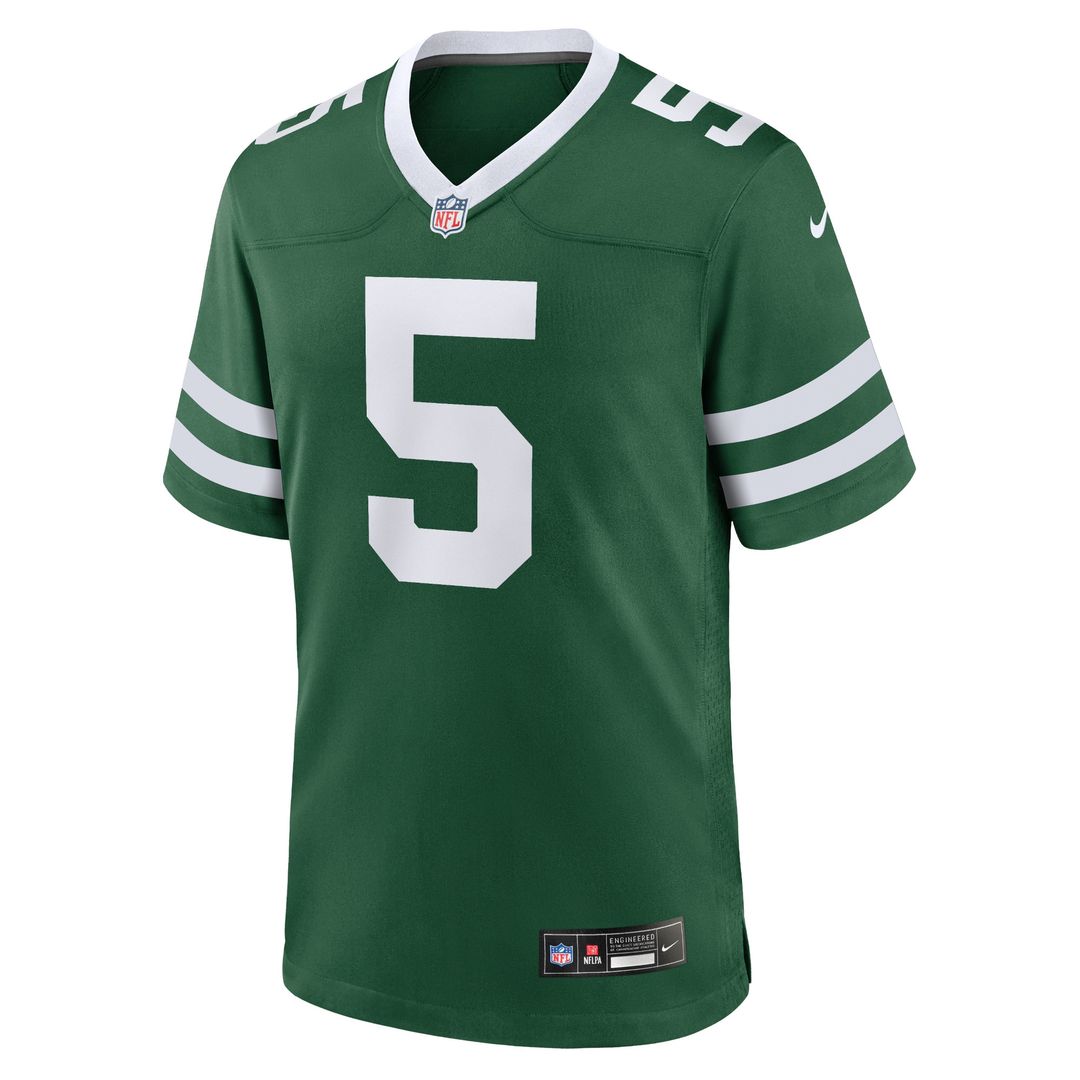 Garrett Wilson New York Jets Game Jersey - Legacy White