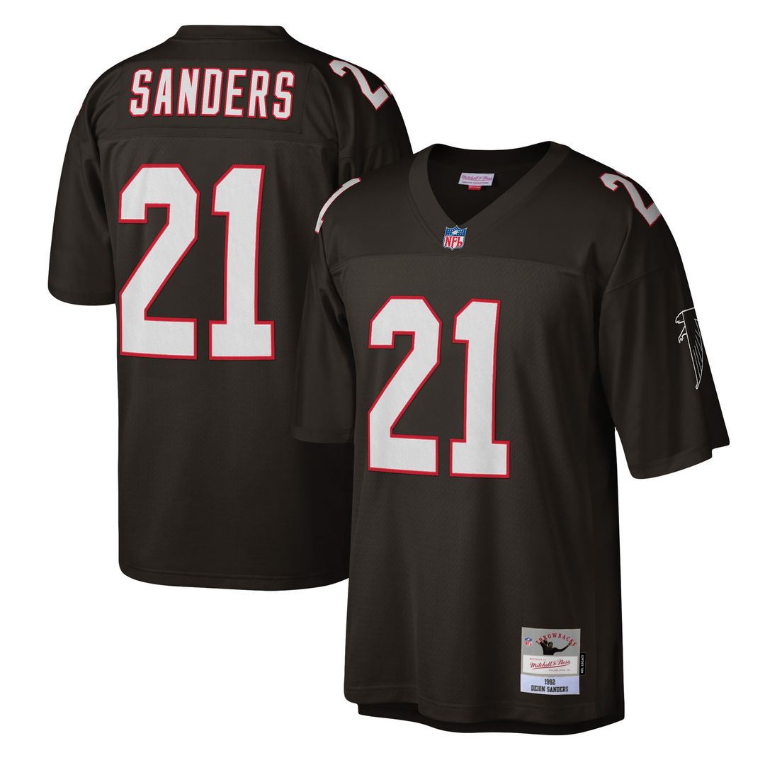 Deion Sanders Atlanta Falcons Legacy Replica Jersey - White