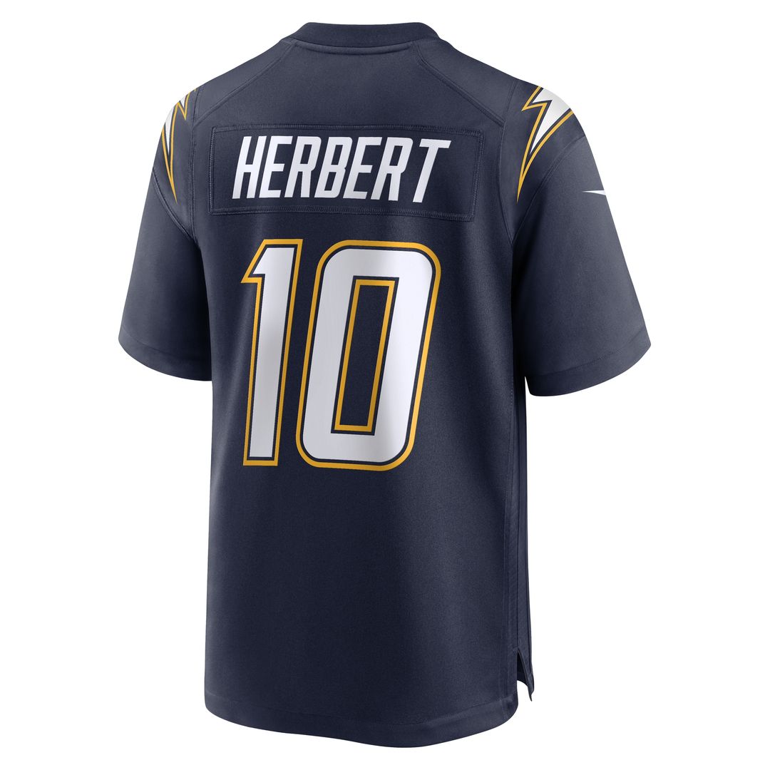Justin Herbert Los Angeles Chargers Player Game Jersey - Powder Blue