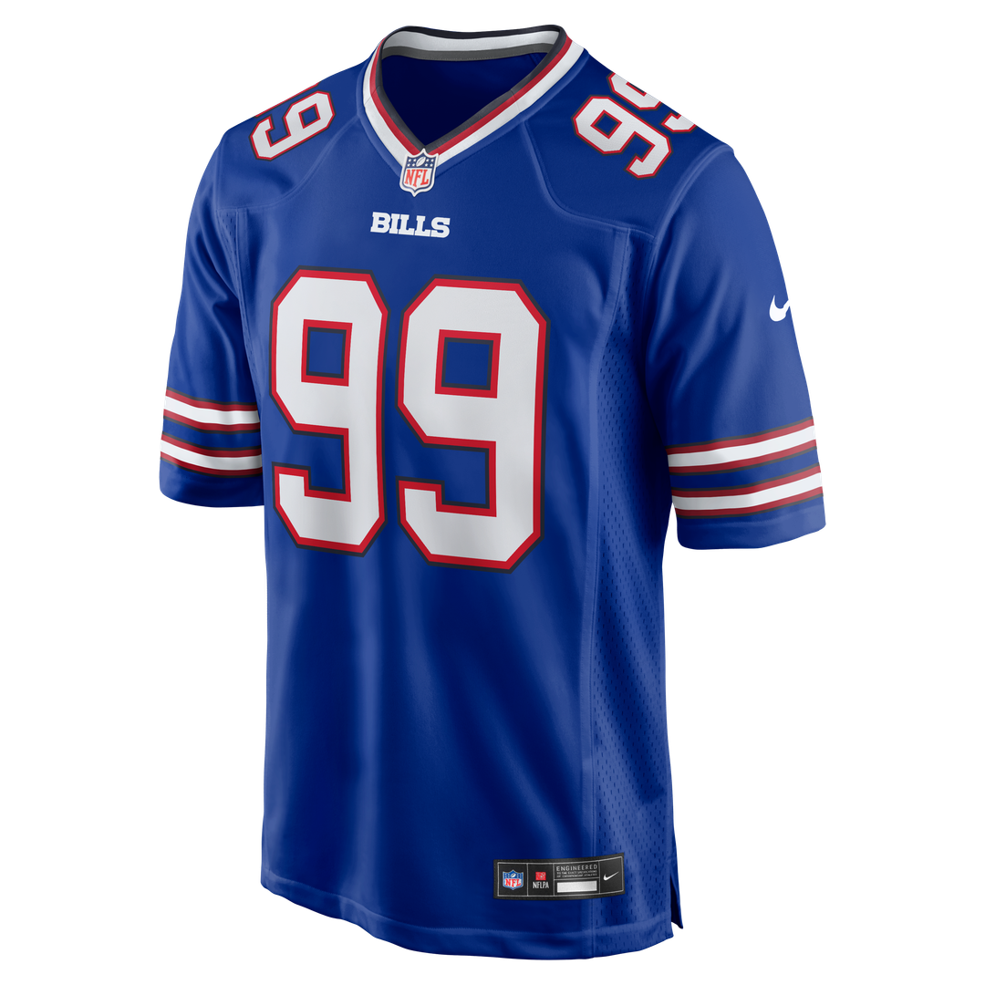 Larry Ogunjobi Buffalo Bills Team Game Jersey - Royal