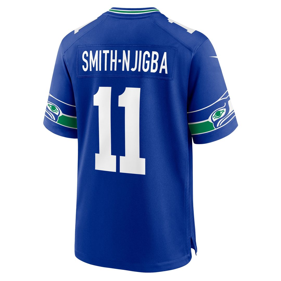 Jaxon Smith-Njigba Seattle Seahawks Game Jersey - White
