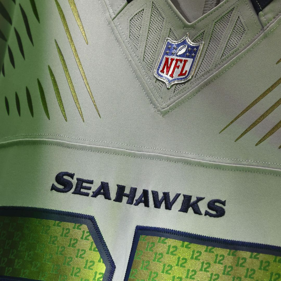 Devon Witherspoon Seattle Seahawks 2025 Rivalries Collection Stitched Limited Jersey - Wolf Gray