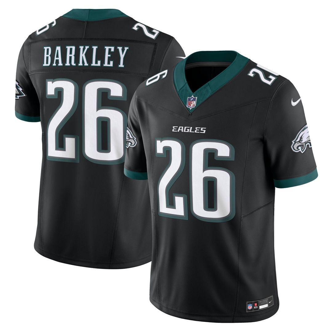 Saquon Barkley Philadelphia Eagles Vapor F.U.S.E. Limited Jersey - Black