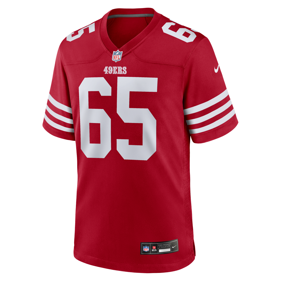Robert Jones San Francisco 49ers Team Game Jersey - Scarlet