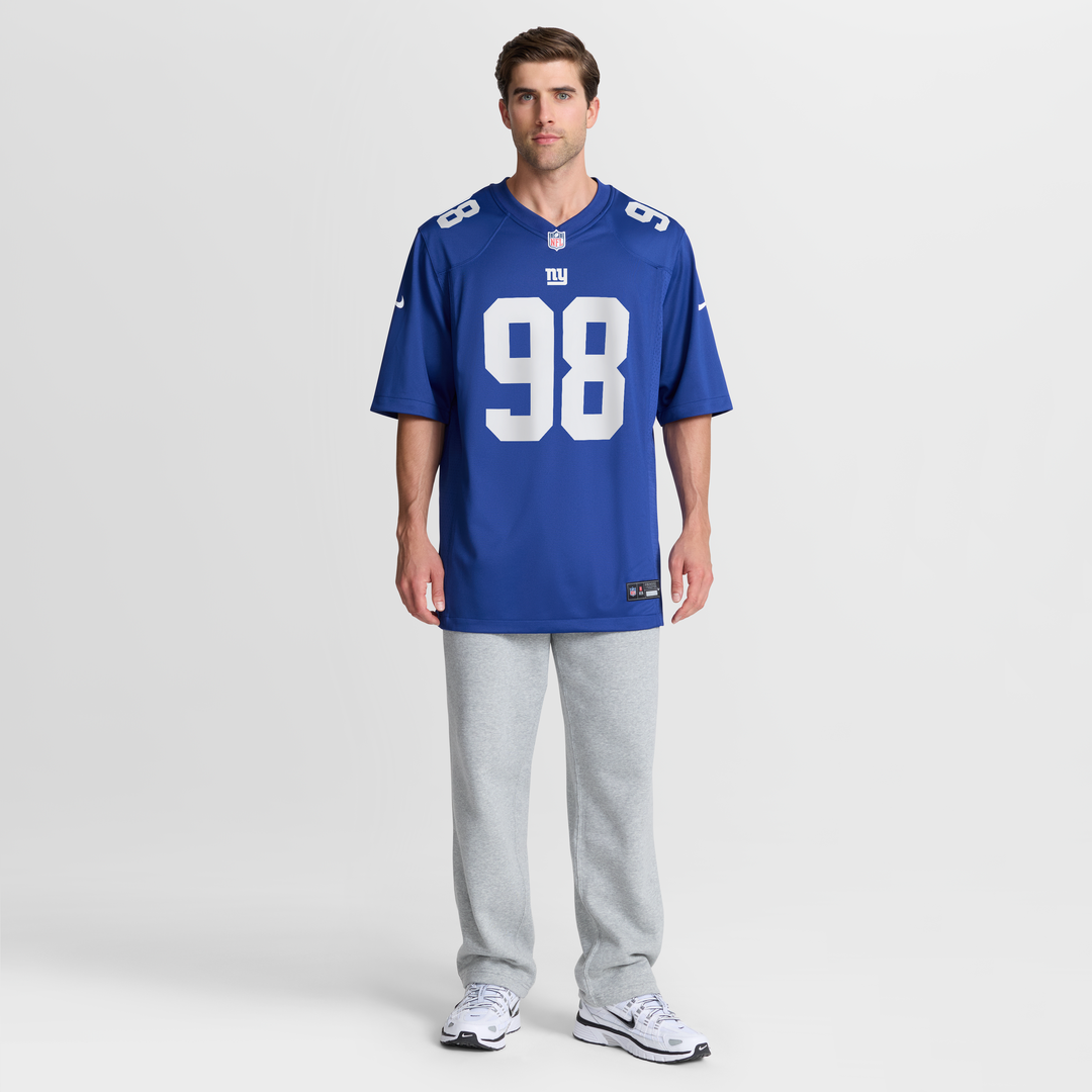 Leki Fotu New York Giants Team Game Jersey - Royal