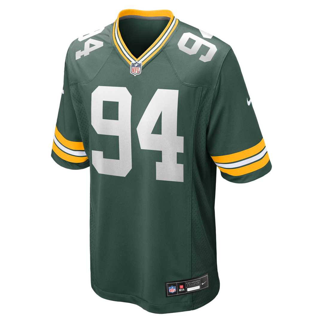Karl Brooks Green Bay Packers Game Jersey - Green